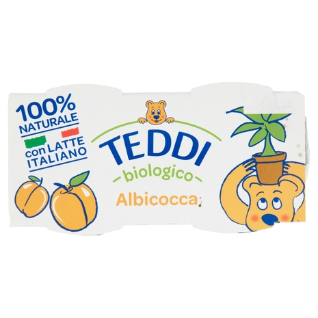 Teddi biologico Albicocca 2 x 115 g